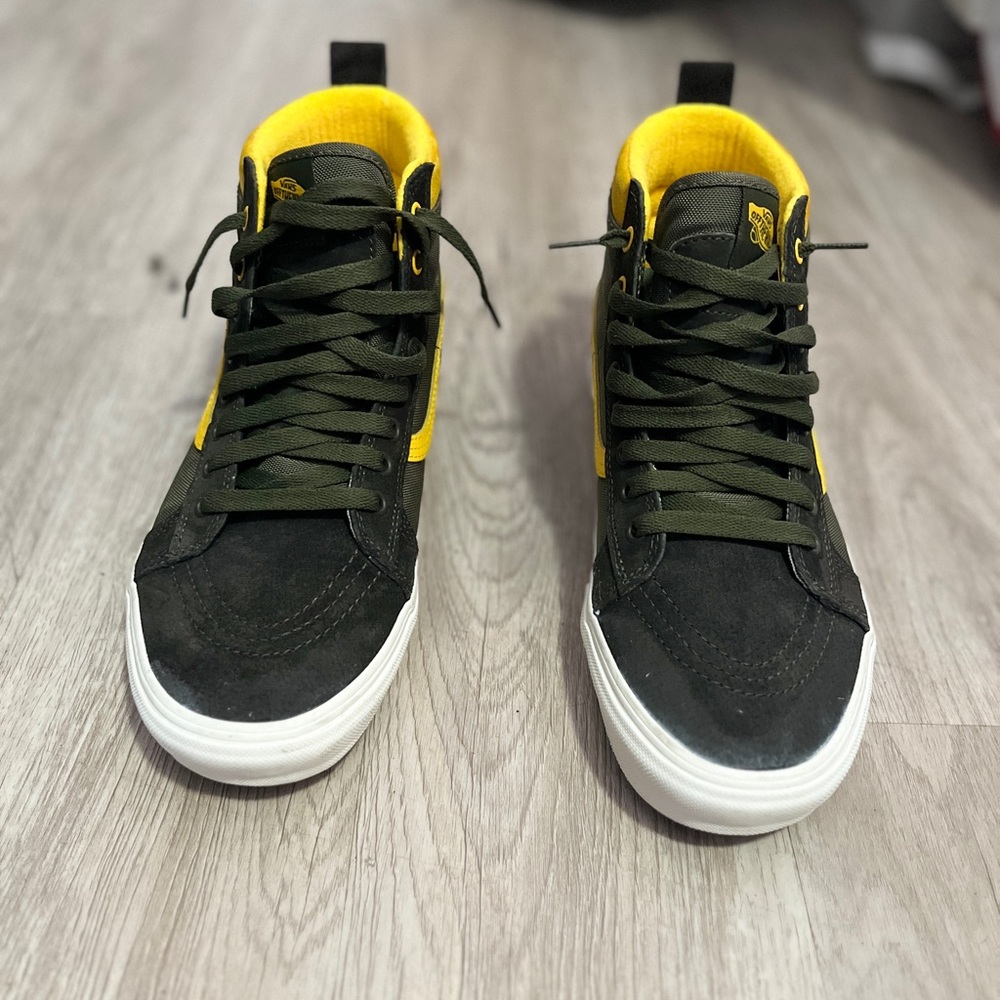 Vans Sz10 SK8-Hi MTE Boots Grape Leaf Lemon Chrome